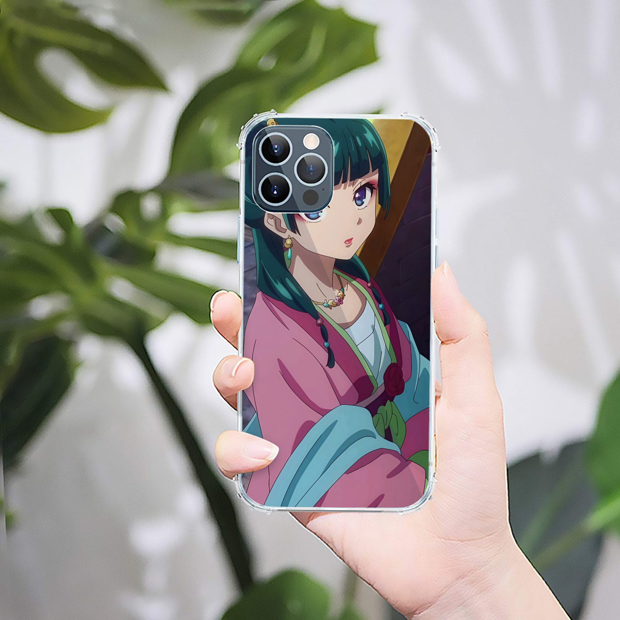 （画像用） 薬屋のひとりごと The Apothecary Diaries 【iPhone 12シリーズ対応】透明スマホケース（クリアソフトケース）